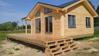 Баня из бруса 9×10 (Б-156), 72 м²