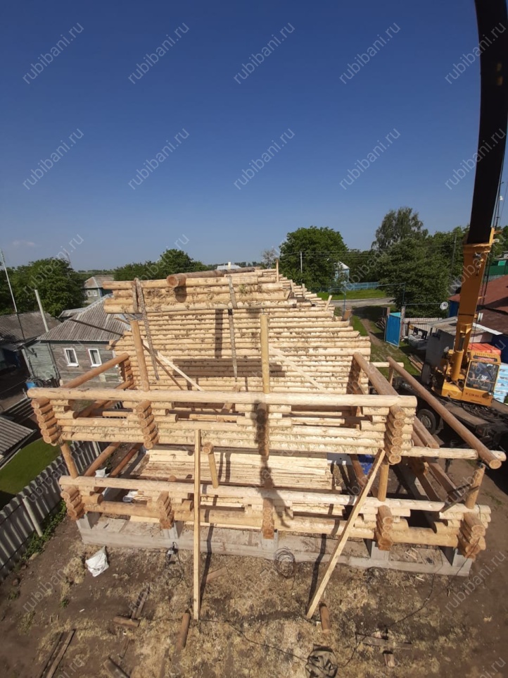 Дом-баня 8 на 8 сруб в чашу — фото 27 Дом-баня 8 на 8 сруб в чашу — фото 27