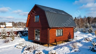 Баня 6×8, 60 м²