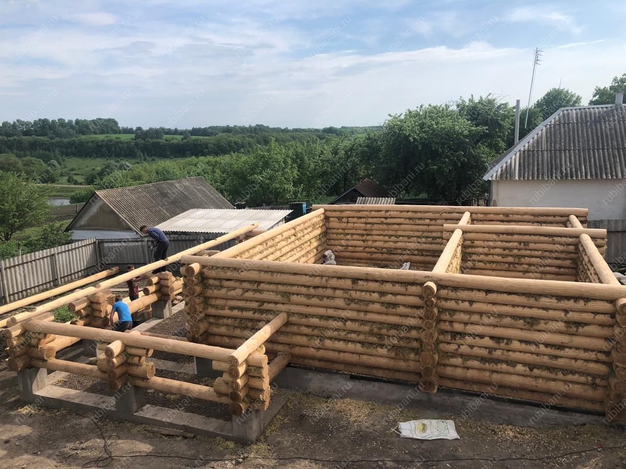 Дом-баня 8 на 8 сруб в чашу — фото 11 Дом-баня 8 на 8 сруб в чашу — фото 11