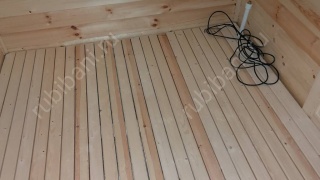 Баня из бруса 6×4 с крыльцом (Б-22), 24 м²