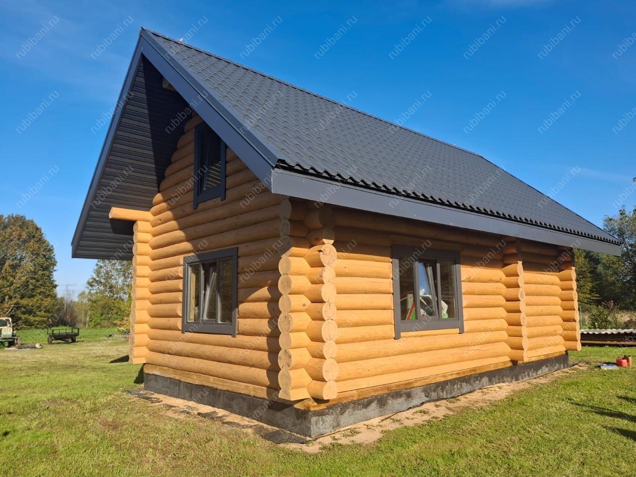 Дом 6 на 9 под ключ, сруб в чашу — фото 3 Дом 6 на 9 под ключ, сруб в чашу — фото 3