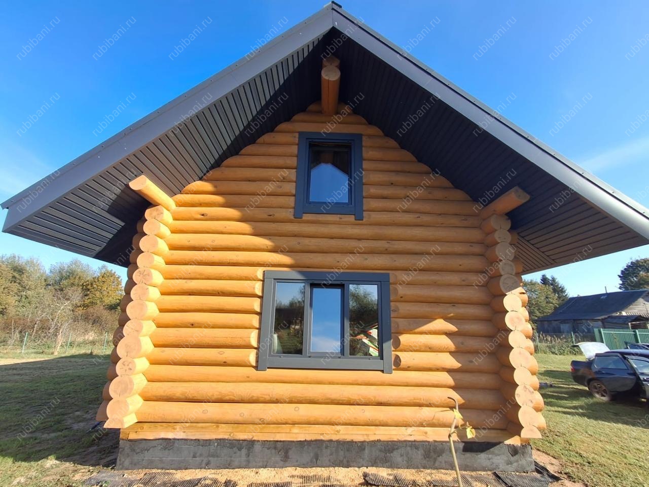 Дом 6 на 9 под ключ, сруб в чашу — фото 2 Дом 6 на 9 под ключ, сруб в чашу — фото 2